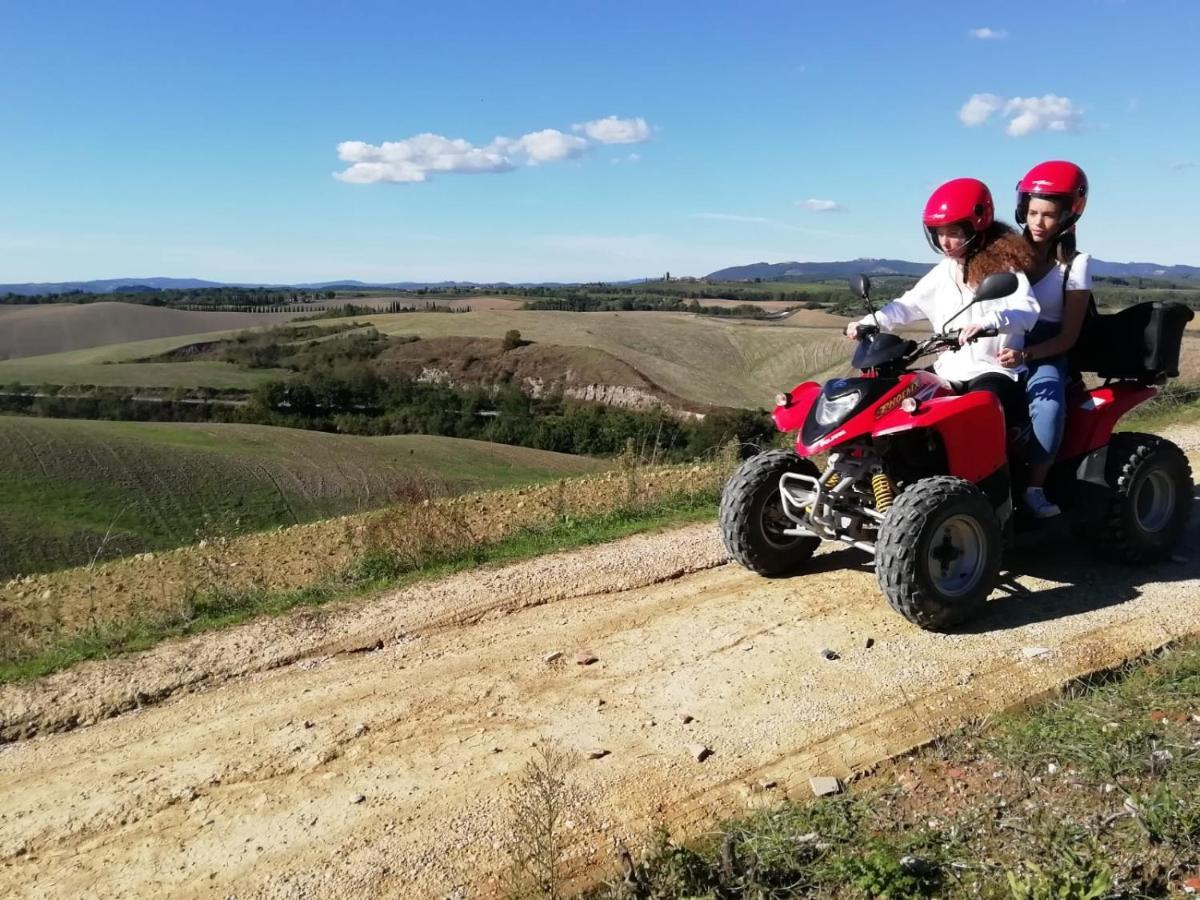 Appartamento Crete Senesi Castelnuovo Berardenga Dış mekan fotoğraf