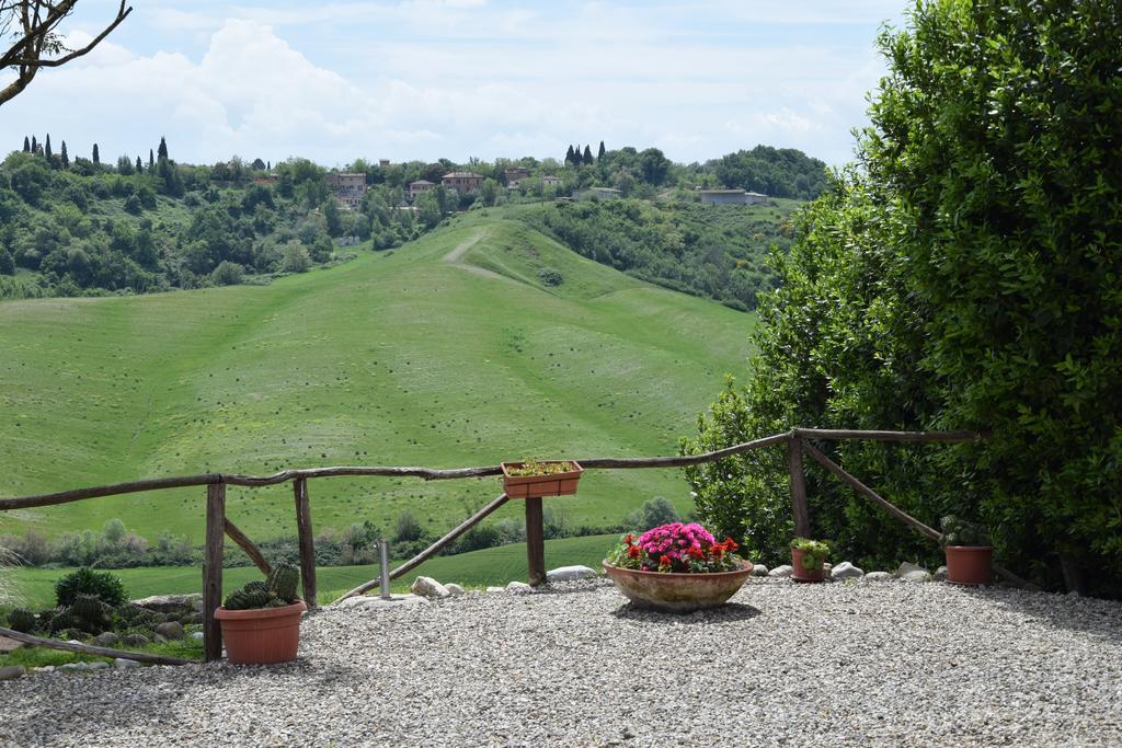 Appartamento Crete Senesi Castelnuovo Berardenga Dış mekan fotoğraf