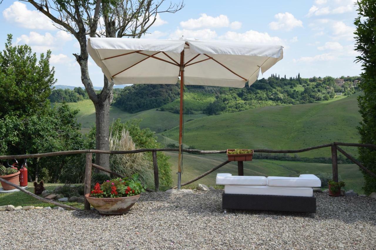Appartamento Crete Senesi Castelnuovo Berardenga Dış mekan fotoğraf
