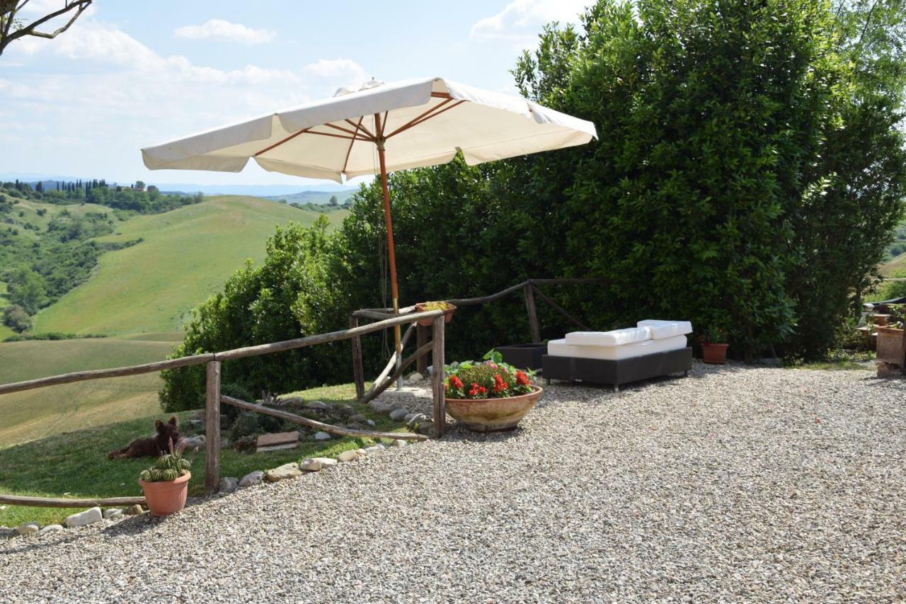 Appartamento Crete Senesi Castelnuovo Berardenga Dış mekan fotoğraf